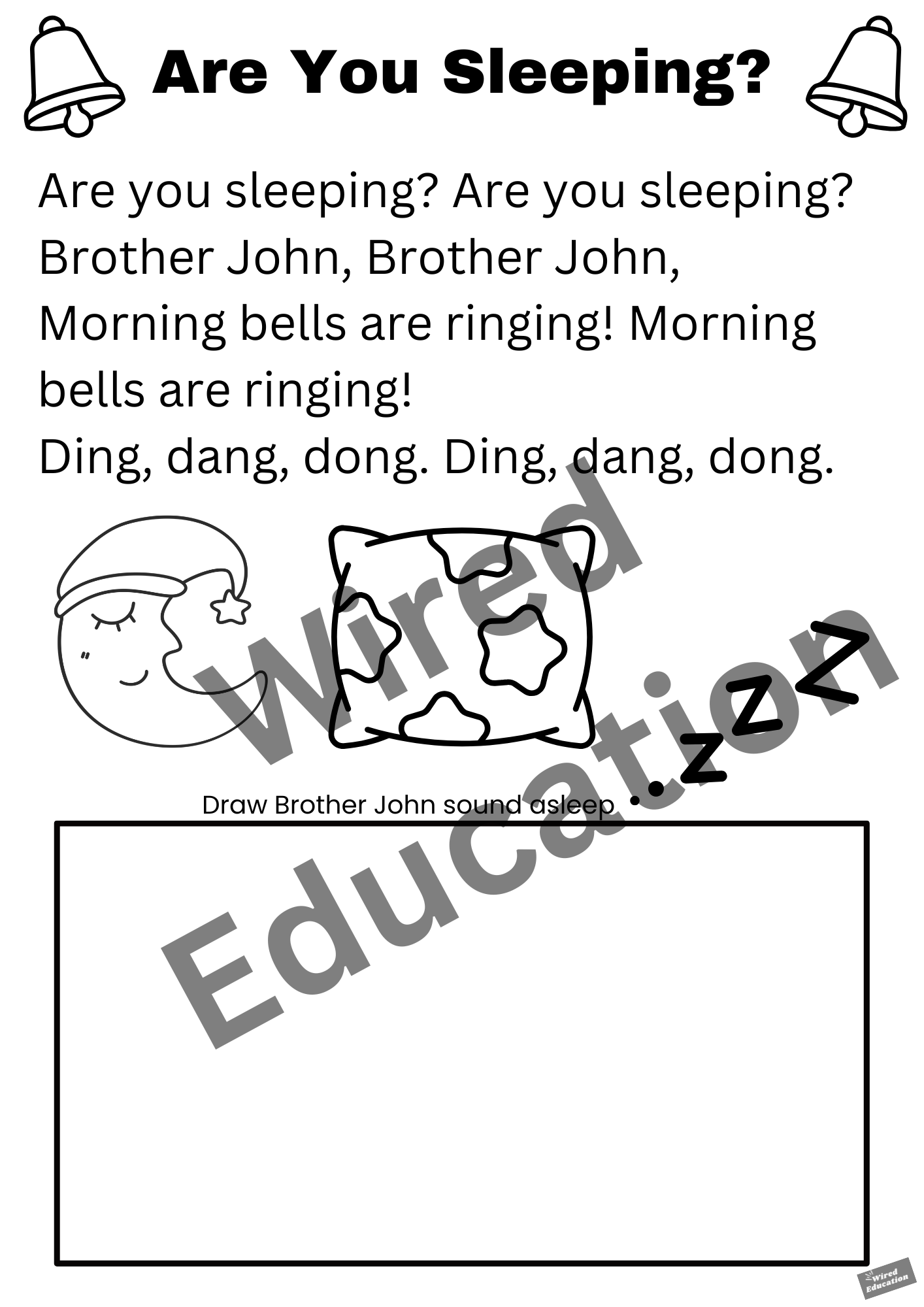 Poem: Are you sleeping? and activity