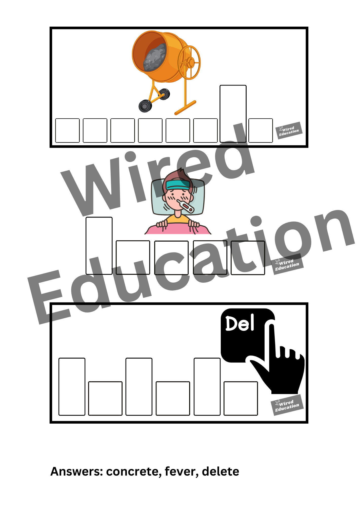 Spelling with sounds e_e words