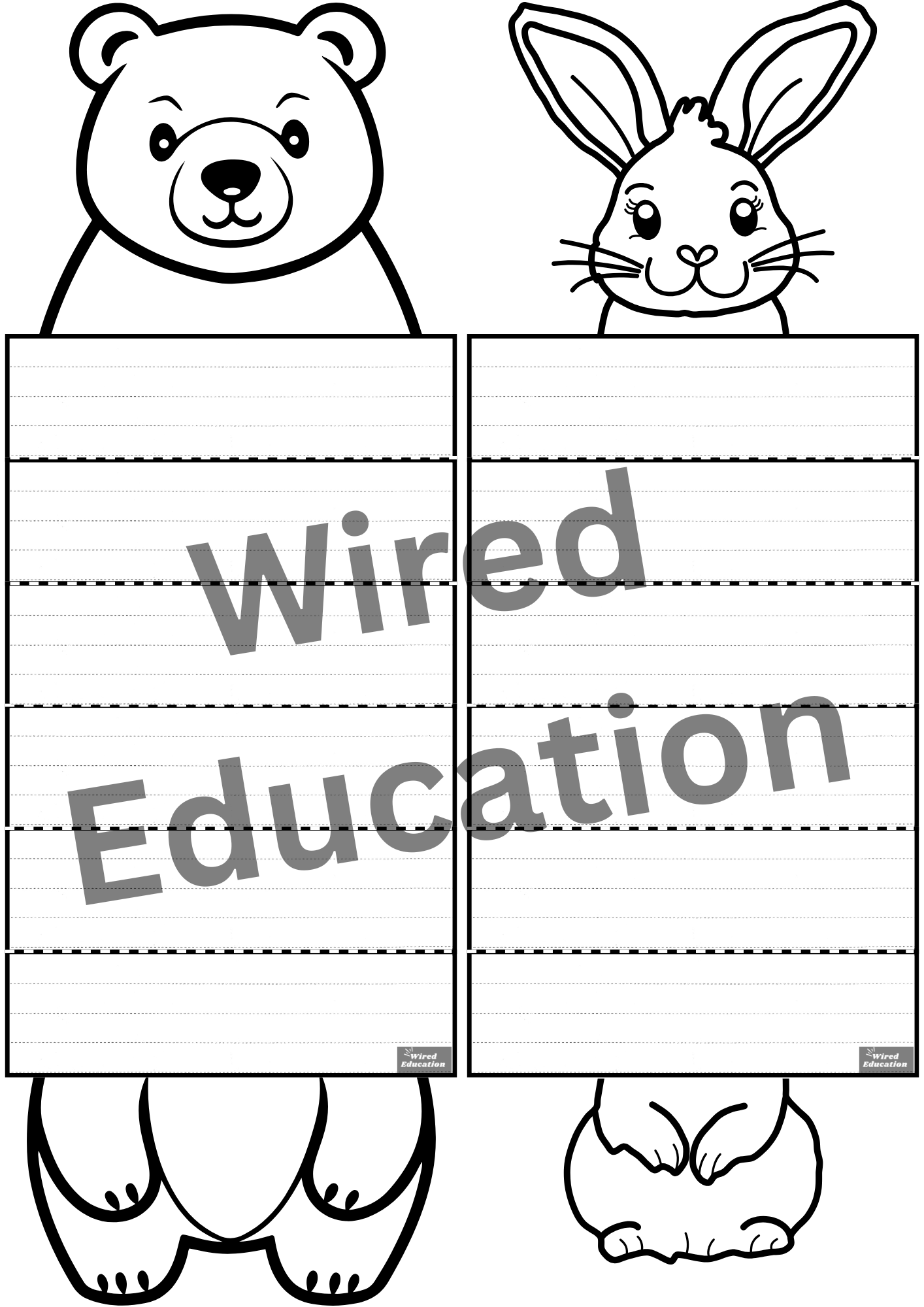 Animal Writing Activity