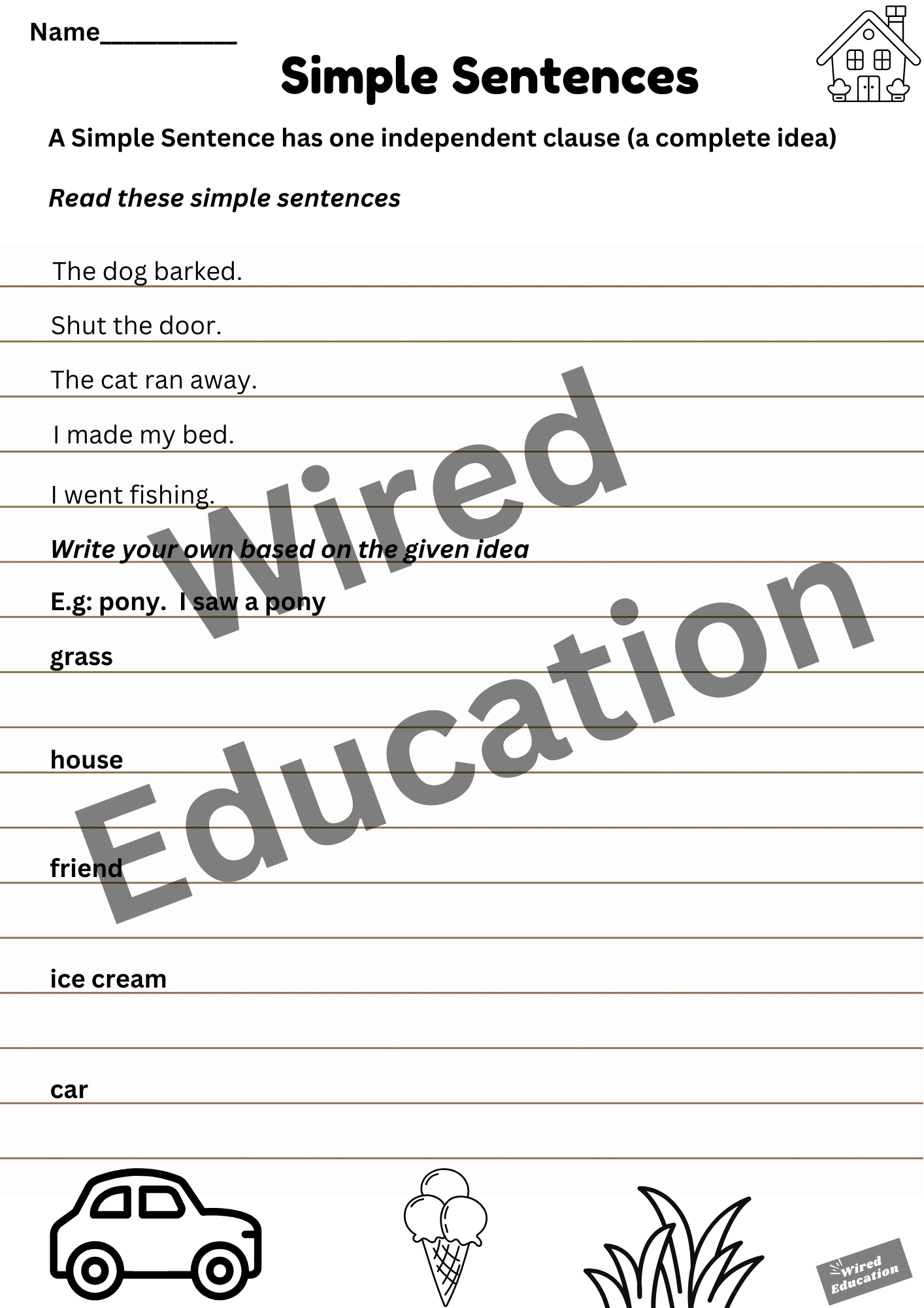 Simple Sentences