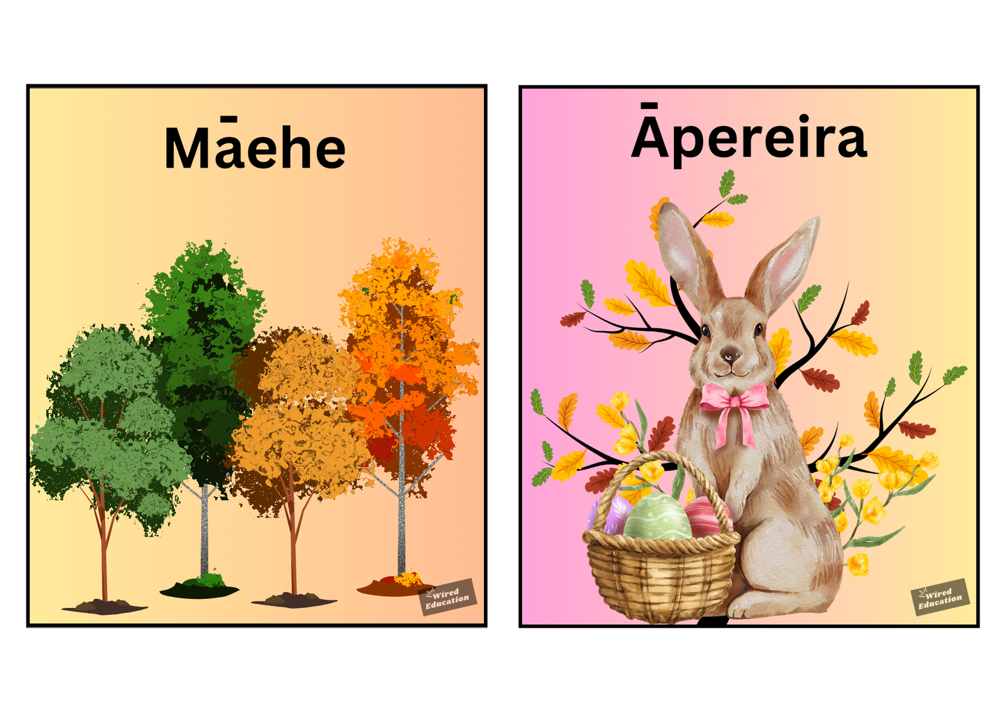 Maori Birthday Calendar Transliteration Version