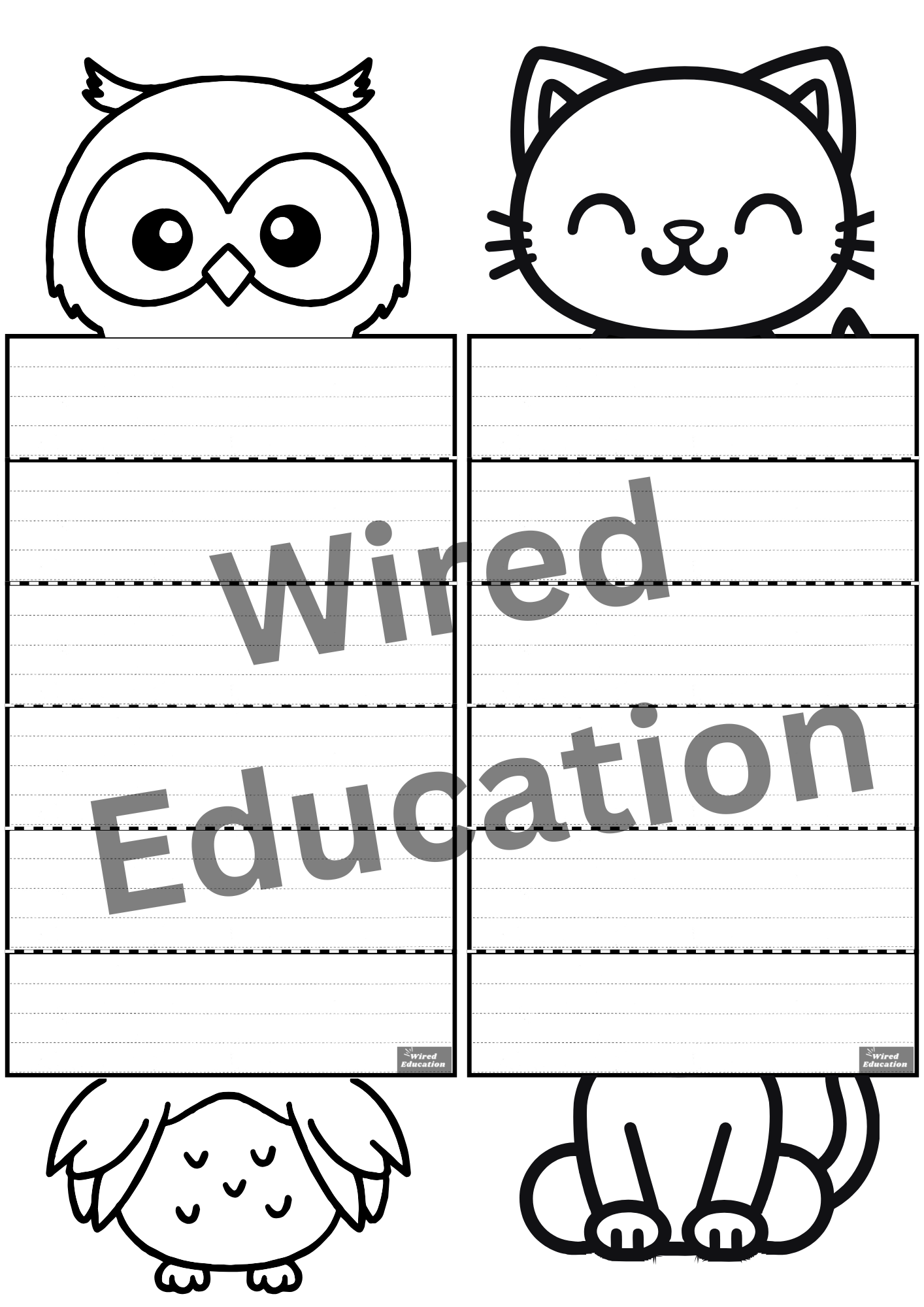Animal Writing Activity