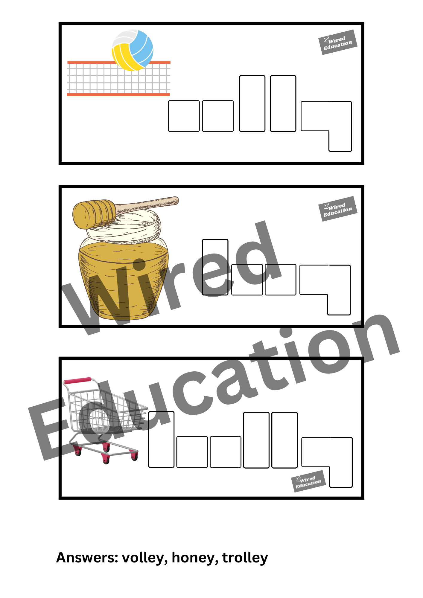 Diphthong Flash Cards
