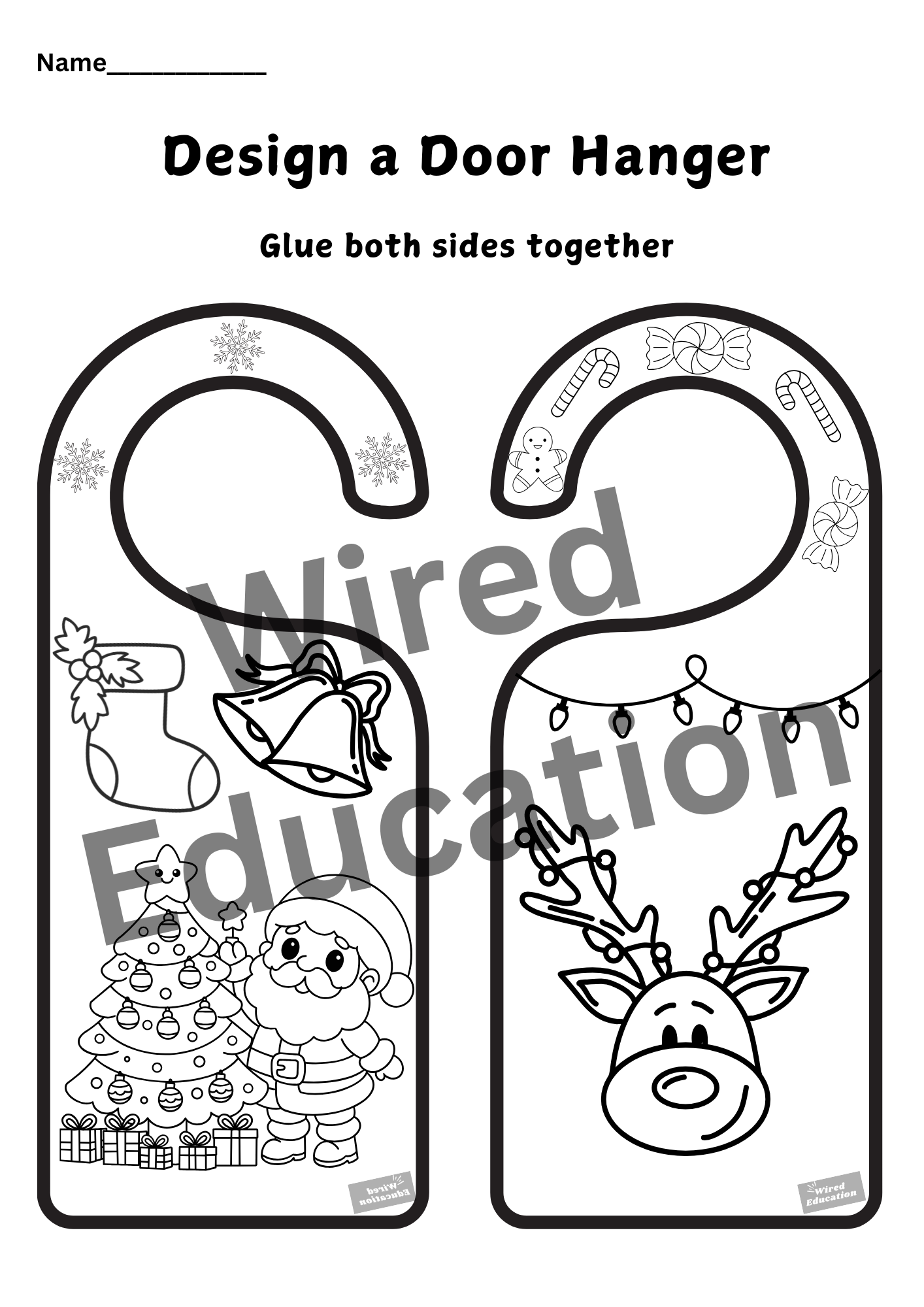 Christmas Door Hanger