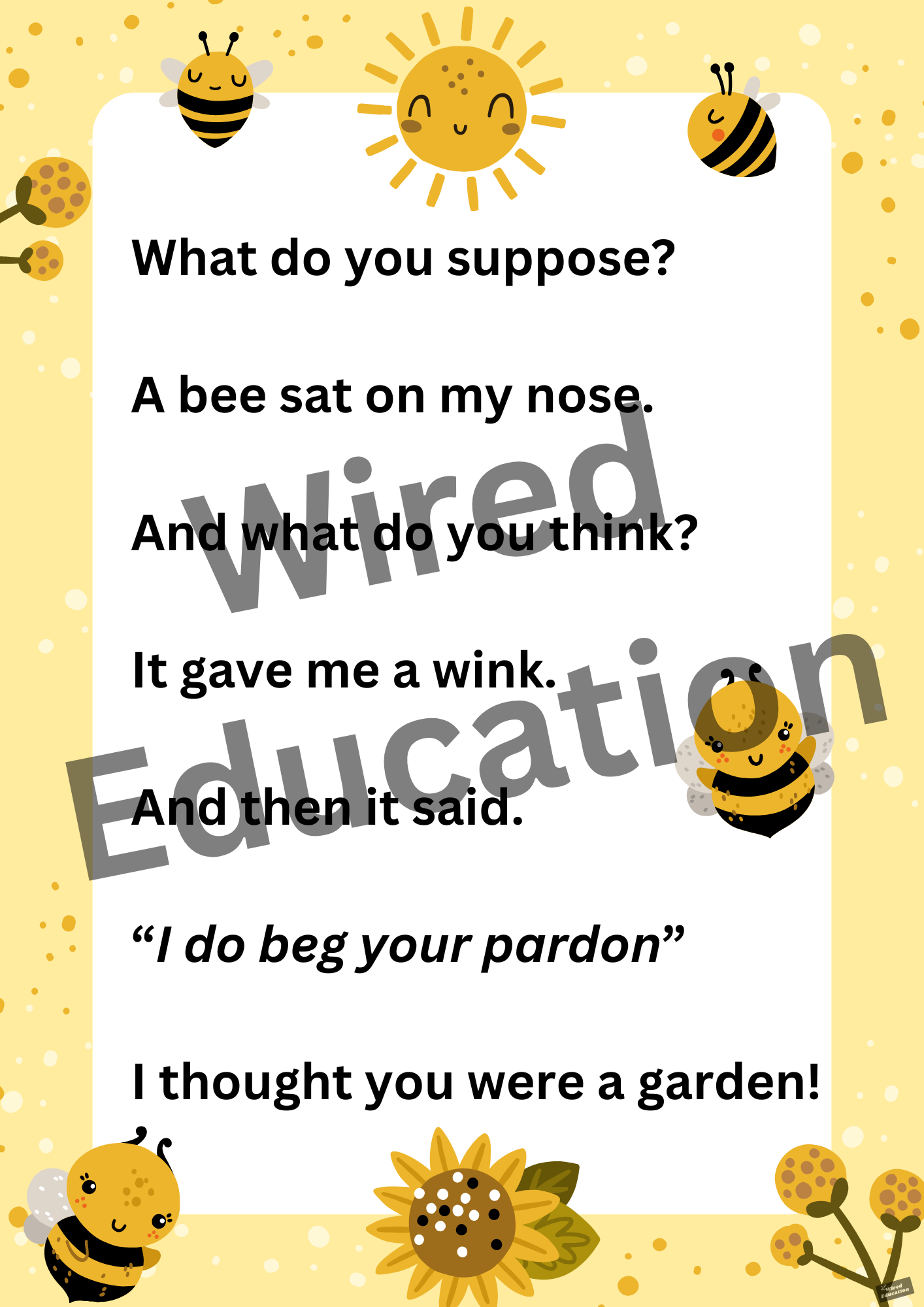 Poem: Bee