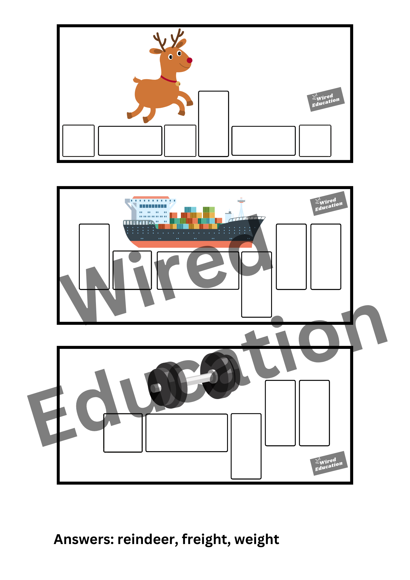 Diphthong Flash Cards