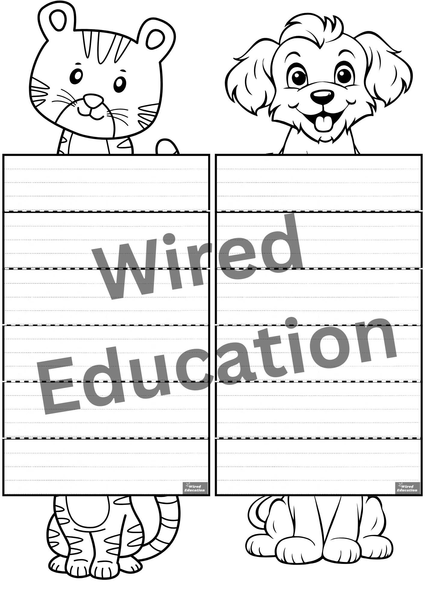 Animal Writing Activity