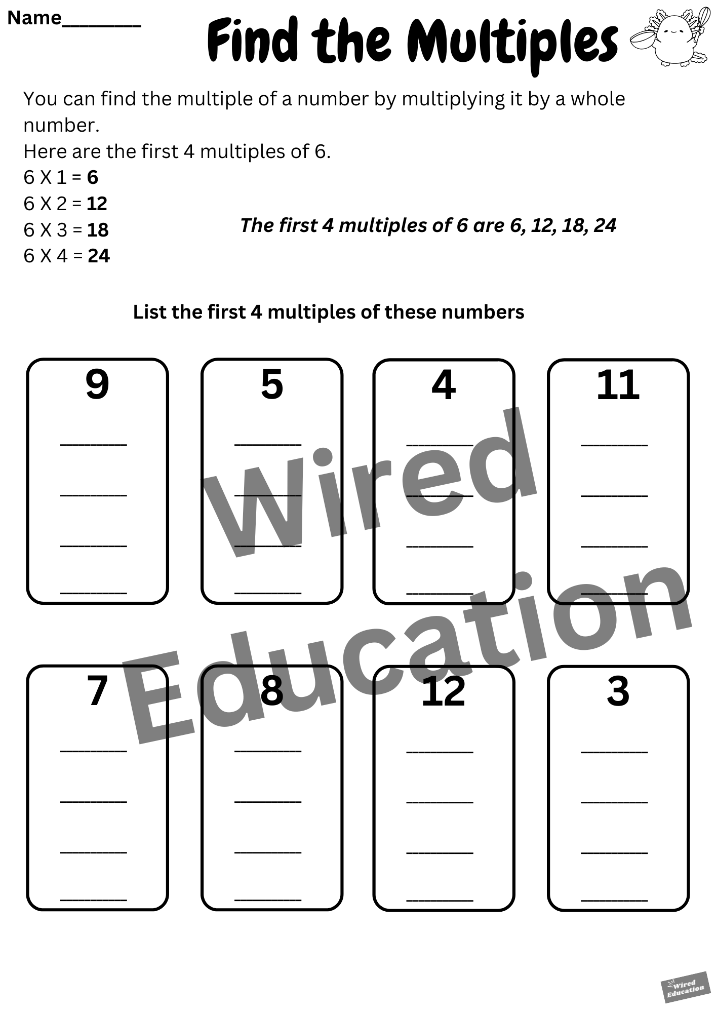 Find the multiples