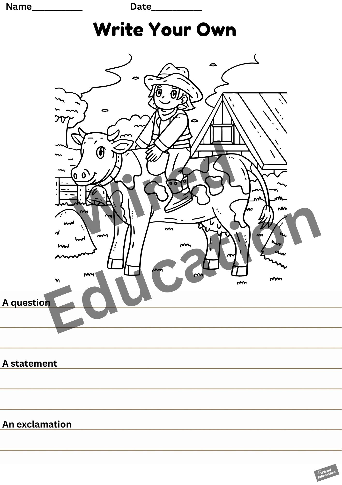Write your own cowboy