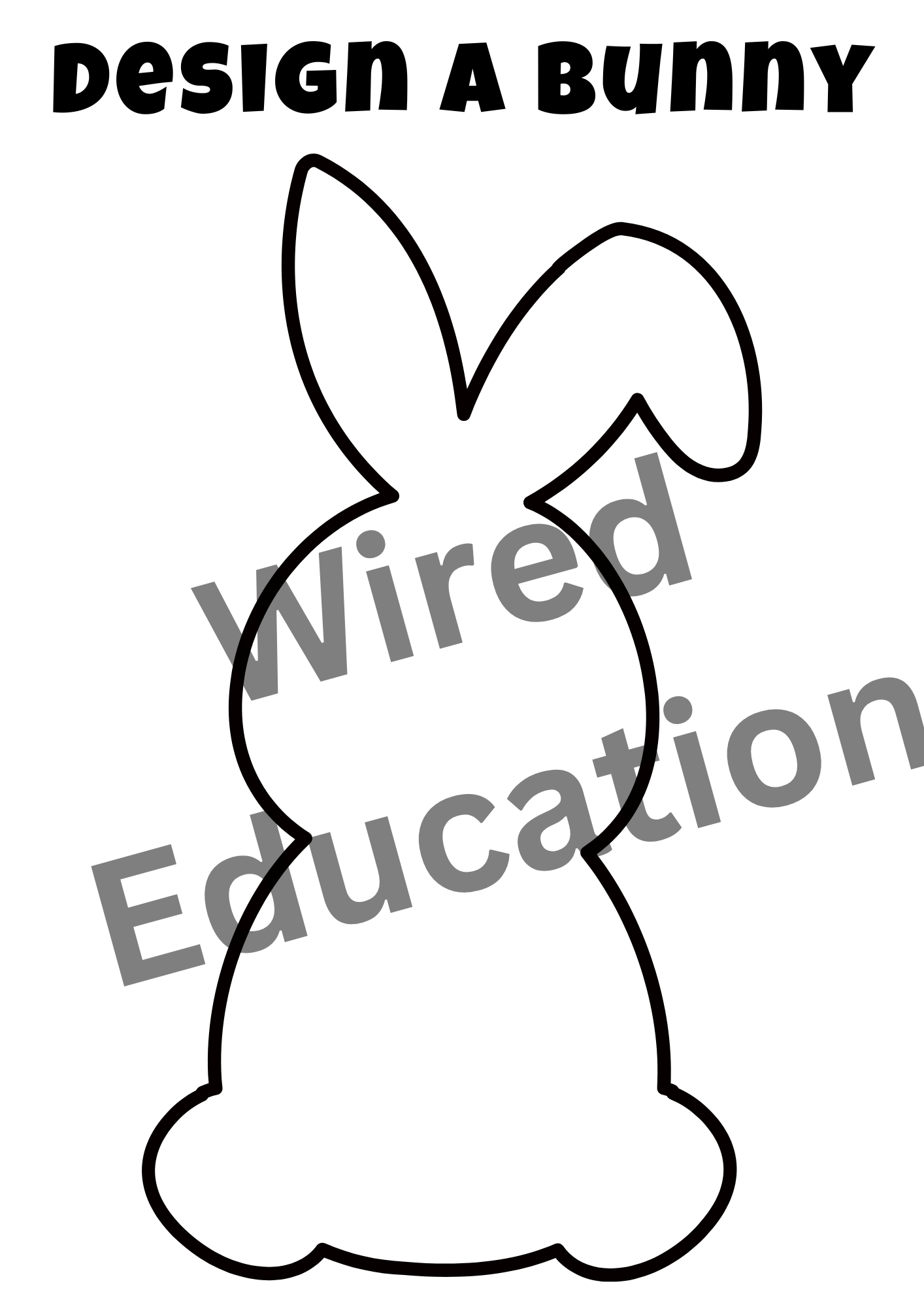 Design a bunny