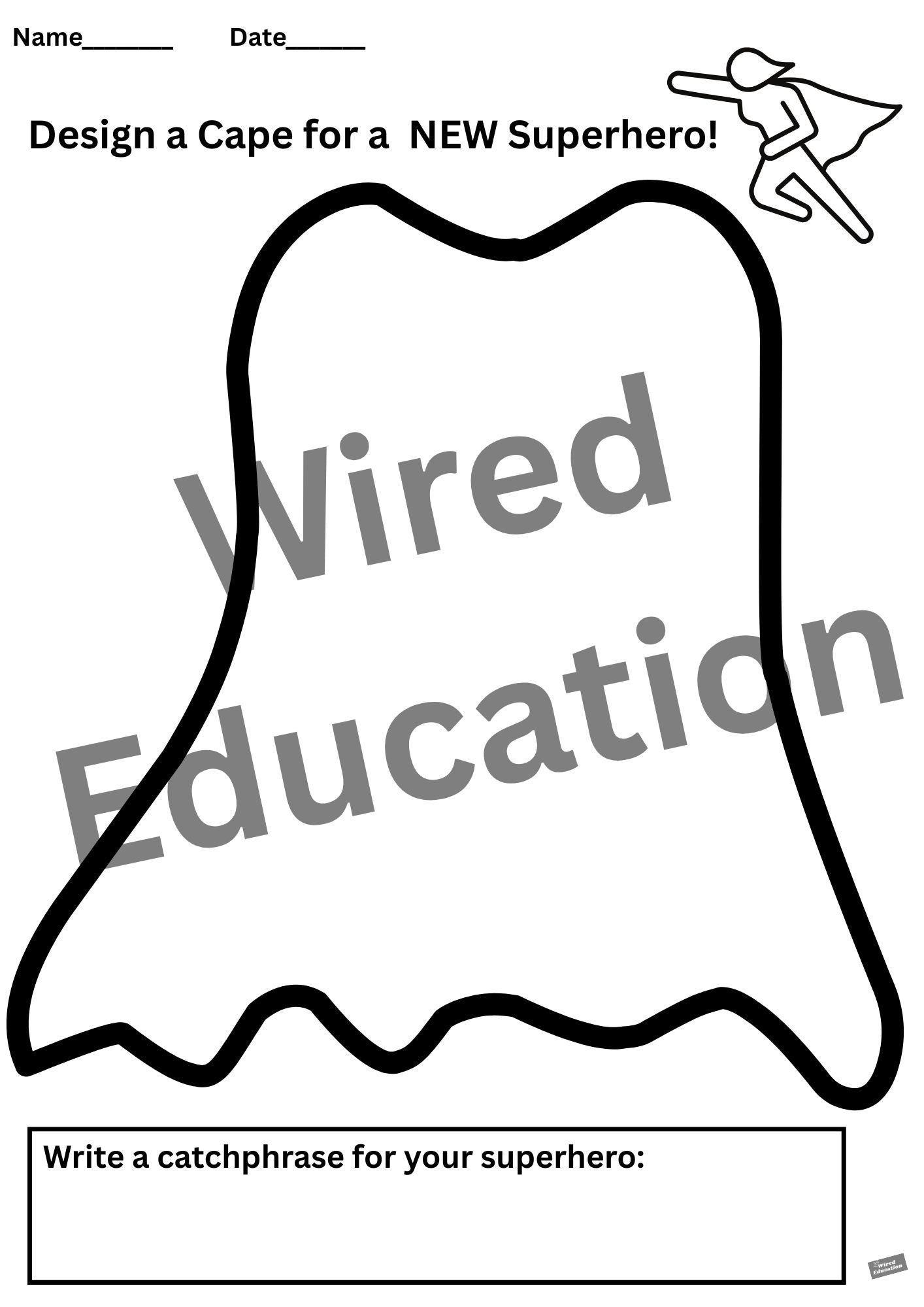 Design a Cape for a Superhero