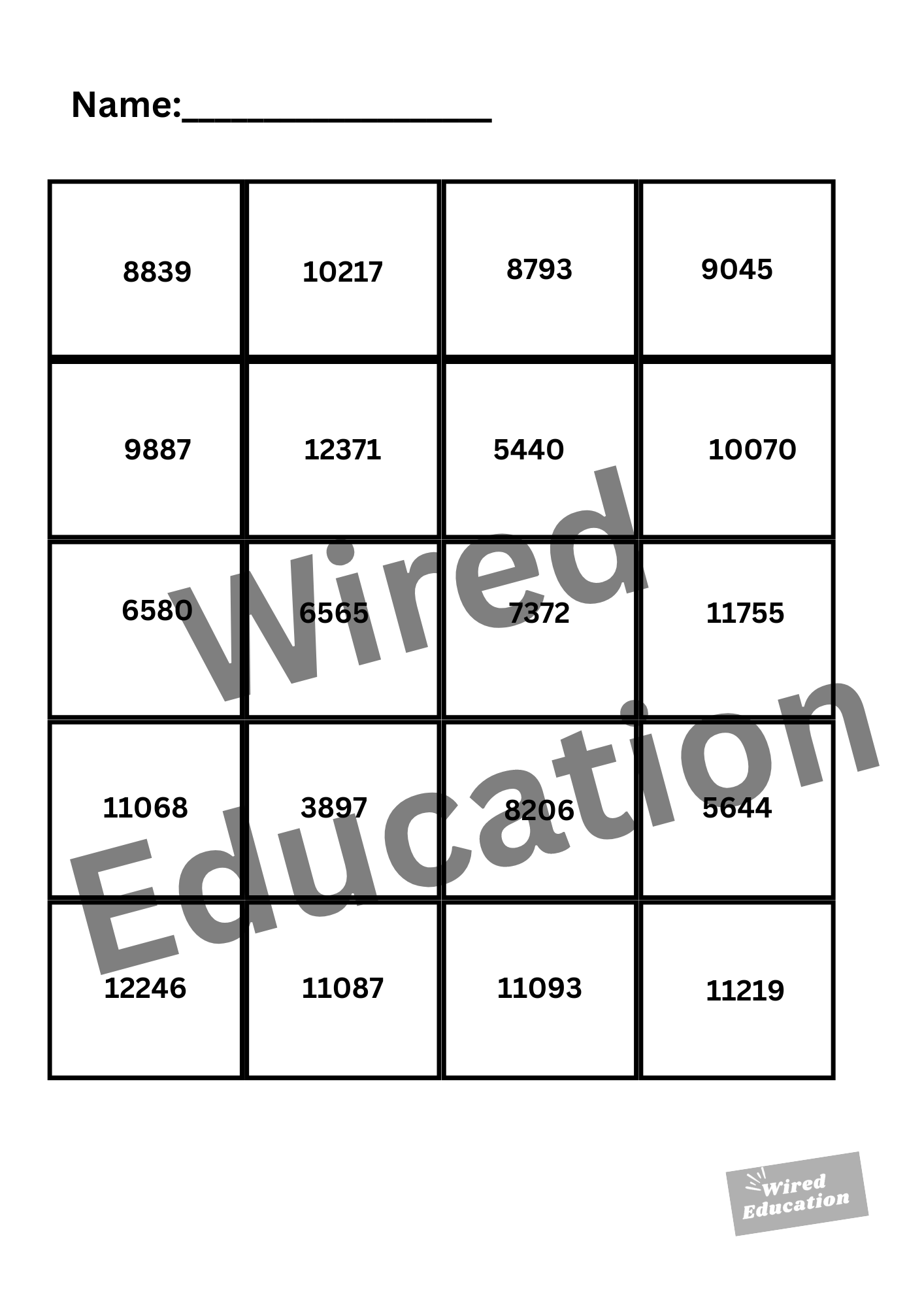 Worm Addition Puzzle