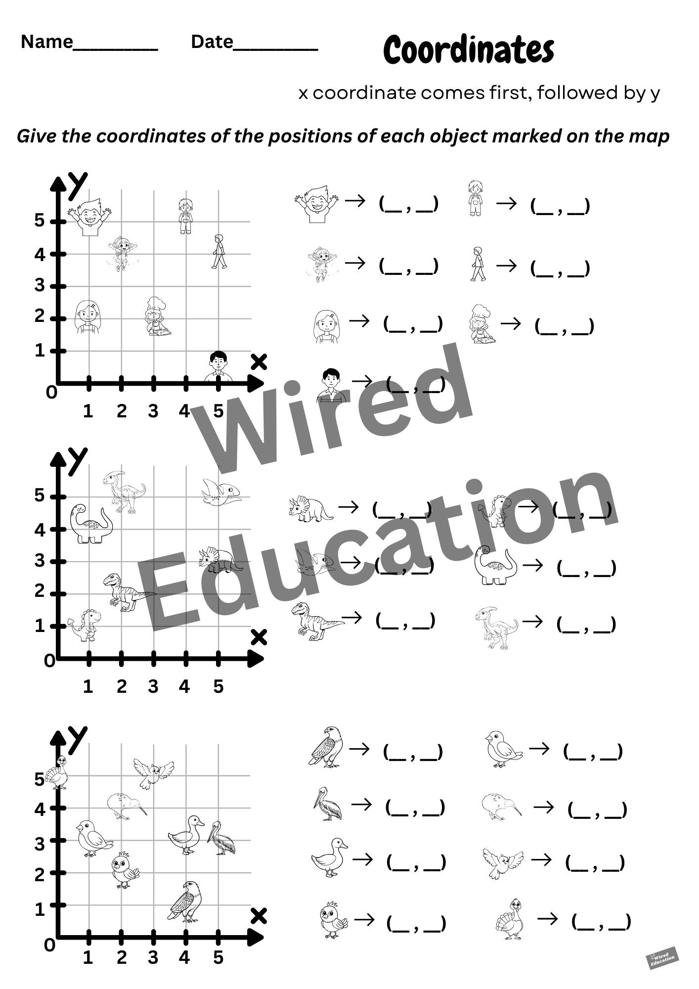 Coordinates