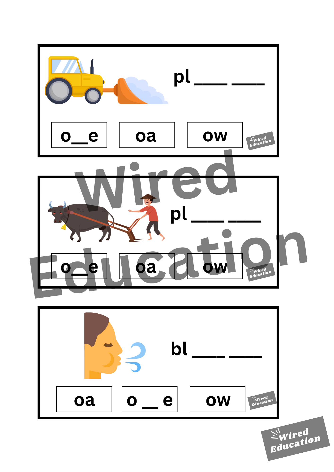 ow flash cards