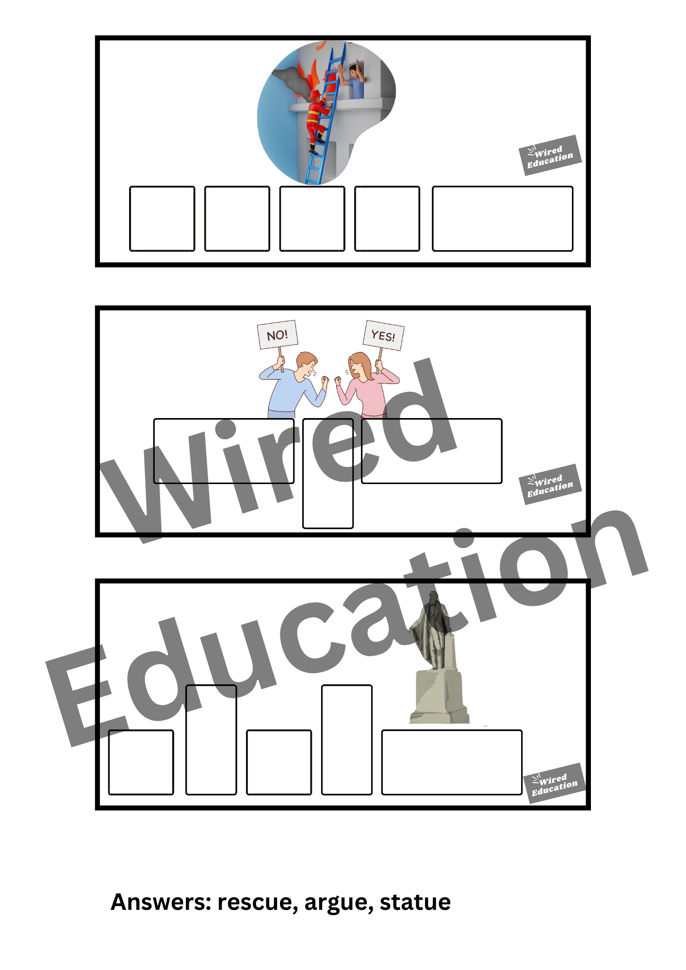 Diphthong Flash Cards
