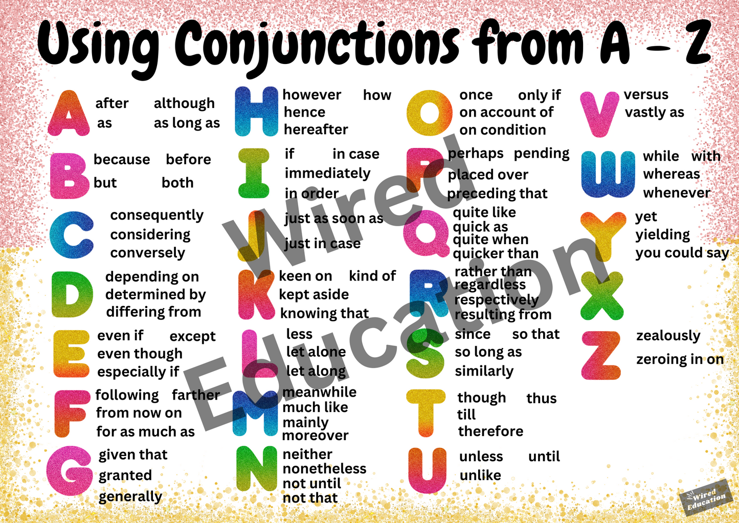 Conjunction poster