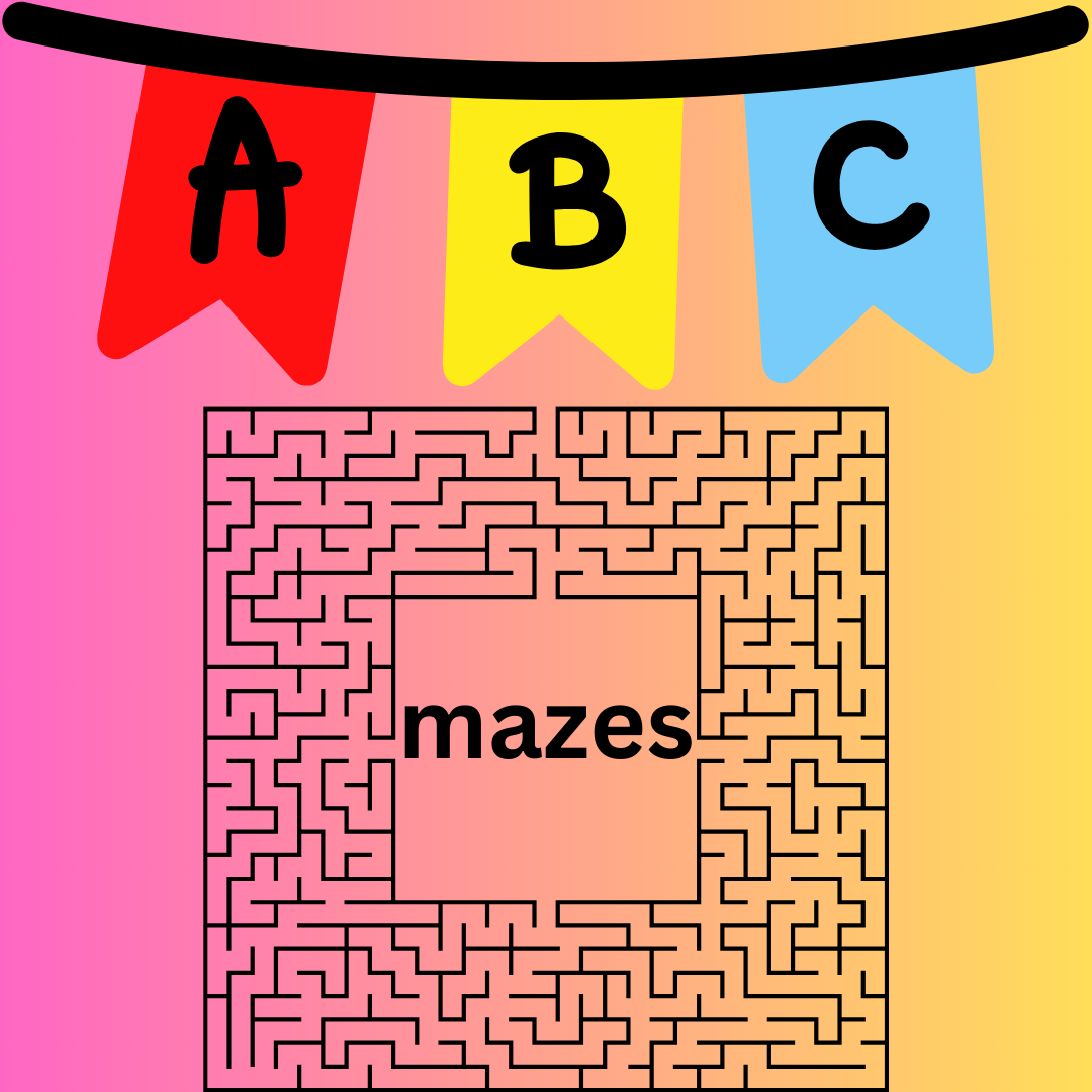 Alphabet mazes