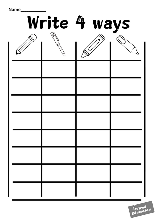 Small write 4 ways