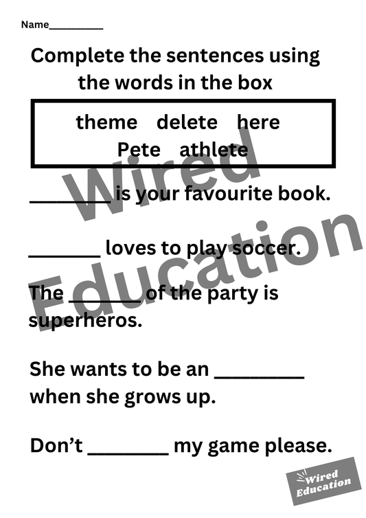 e_e sentences