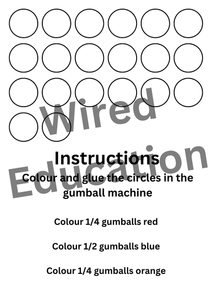 Fraction Gumball Machine