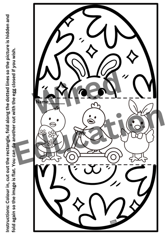 Easter egg craft