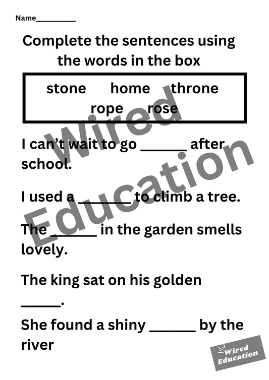 o_e sentences