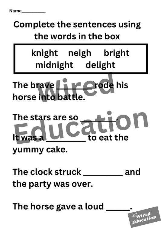 igh sentences
