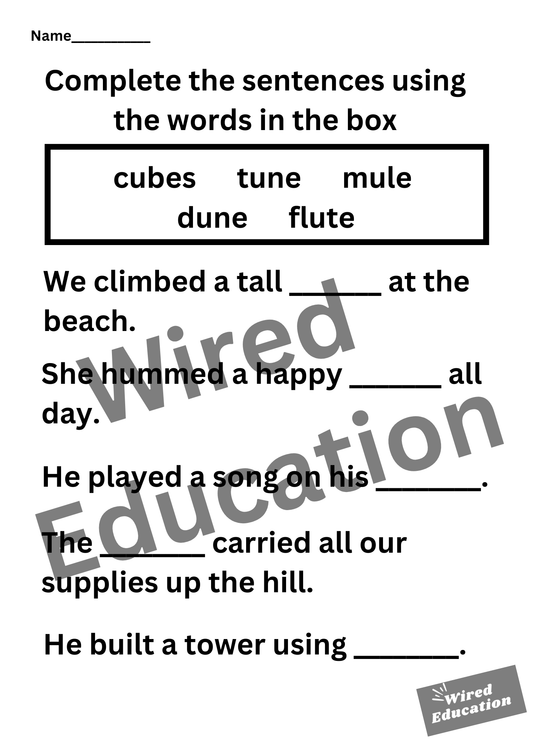 u_e sentences