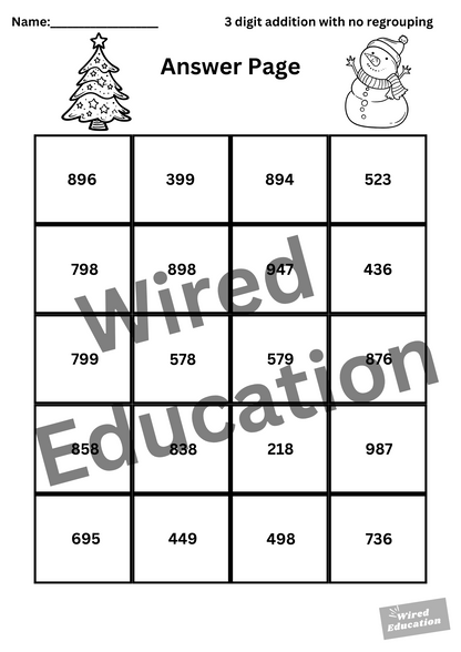 Maths picture puzzle
