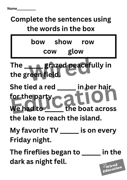 ow sentences