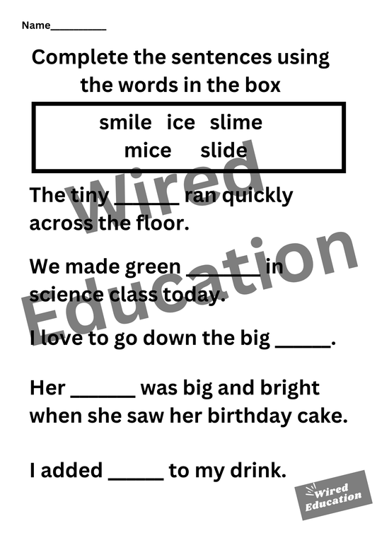 i_e sentences