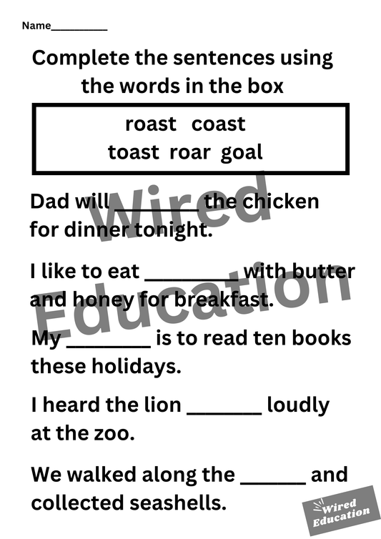 oa sentences