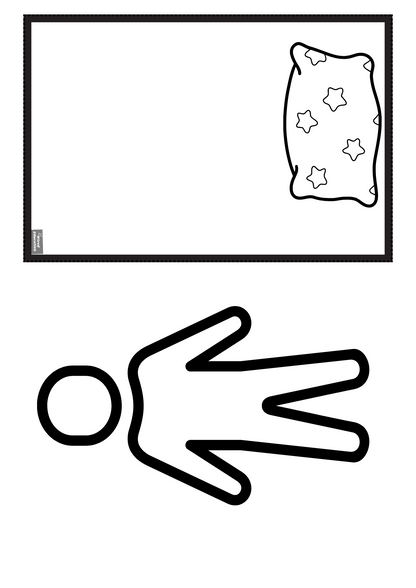 Craft: Sleeping person