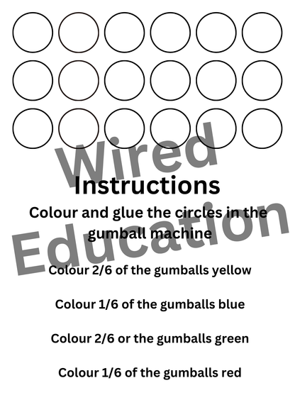 Fraction Gumball Machine
