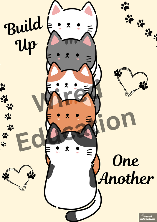 Build up one another poster
