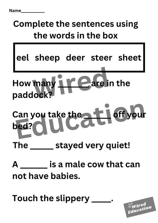 ee sentences