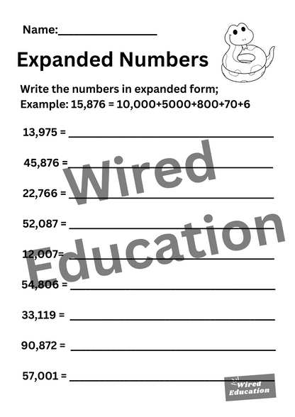 Expanded Form (tens of thousands)