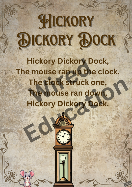 Poem: Hickory Dickory Dock