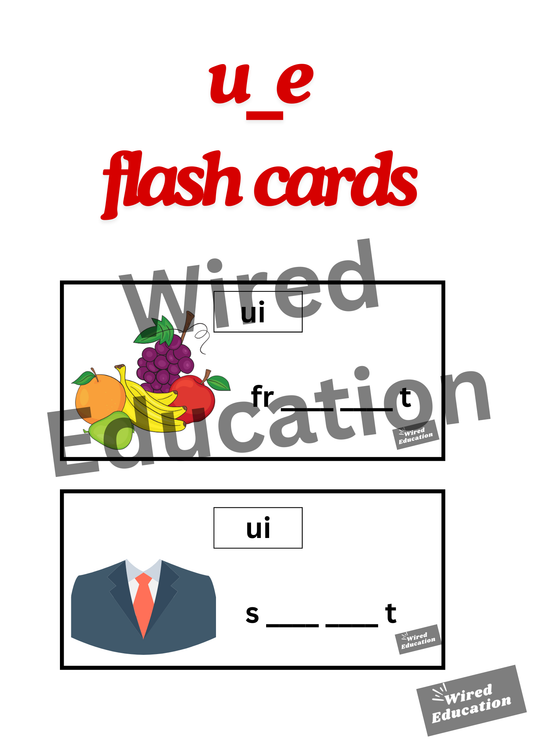 ui flash cards (ui sound only)