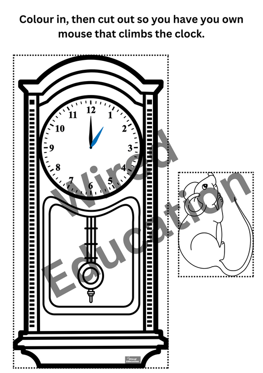 Craft: Hickory Dickory Dock