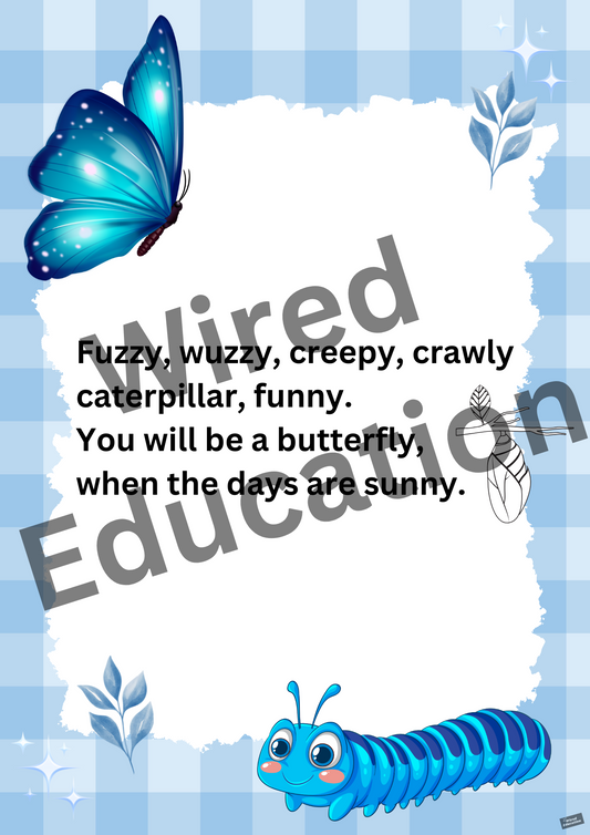Poem: Fuzzy wuzzy caterpillar