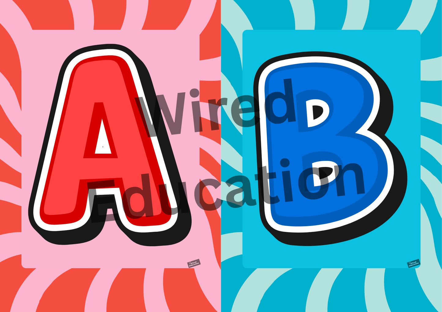 Alphabet Display