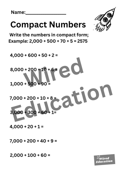 Compact Numbers (Thousands)