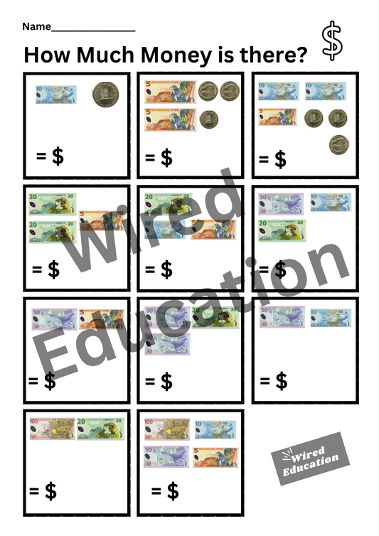 How much money? (dollars)