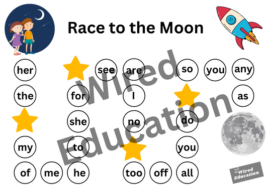 Race to the Moon Game
