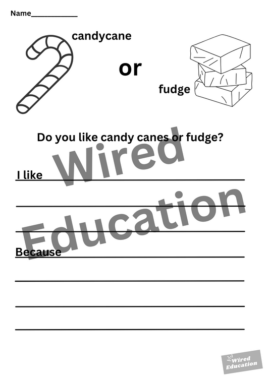 Candycane or fudge