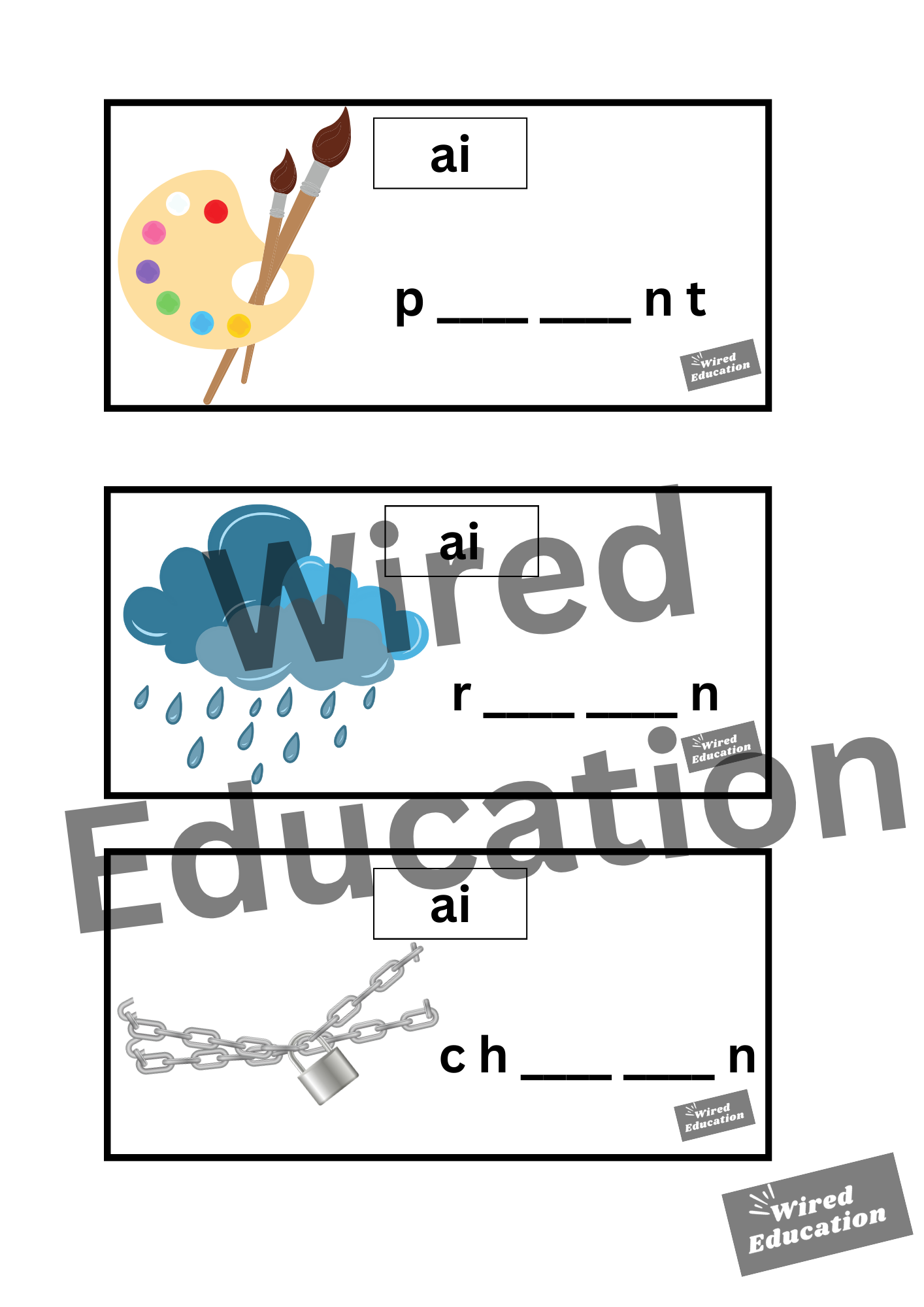 ai flash cards (ai sound only)