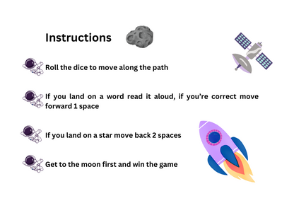 Race to the Moon Game