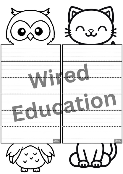 Animal Writing Activity