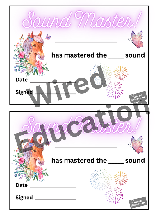 sound master certificate